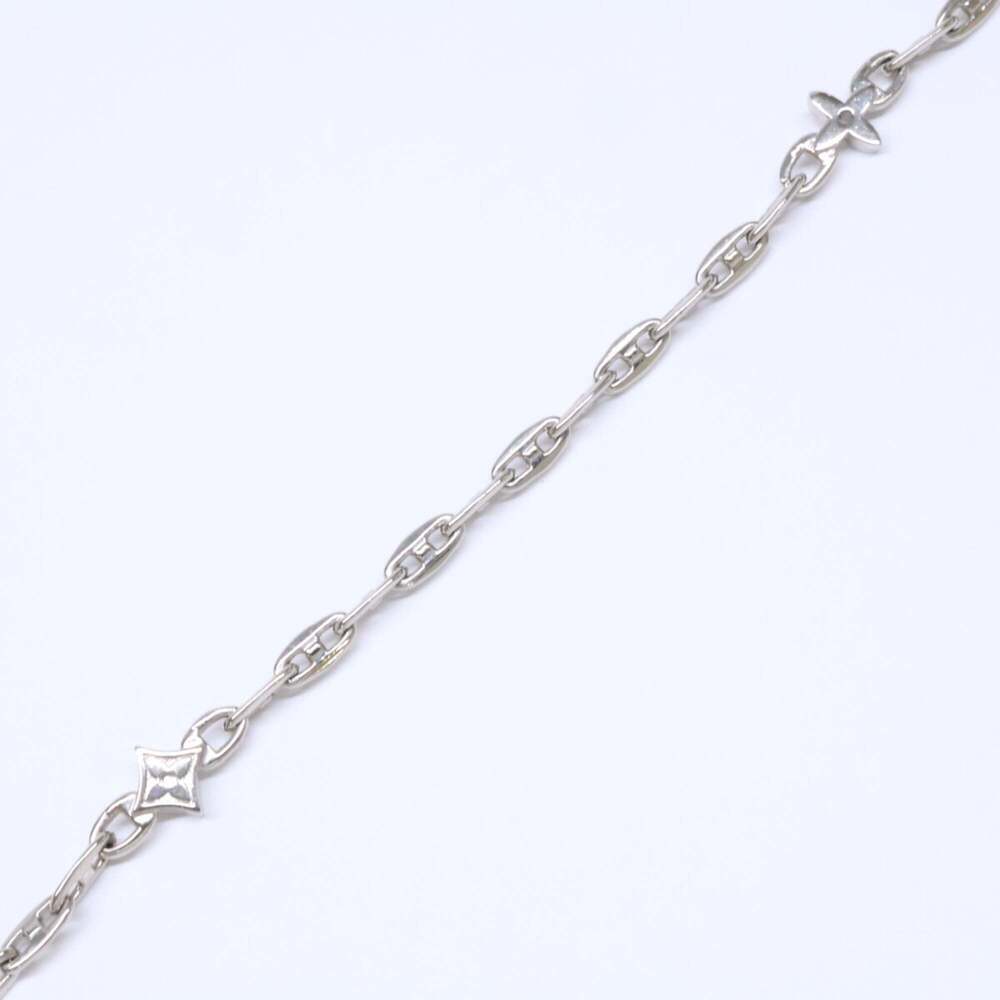 LOUIS VUITTON Silver Necklace - Picture 3 of 7